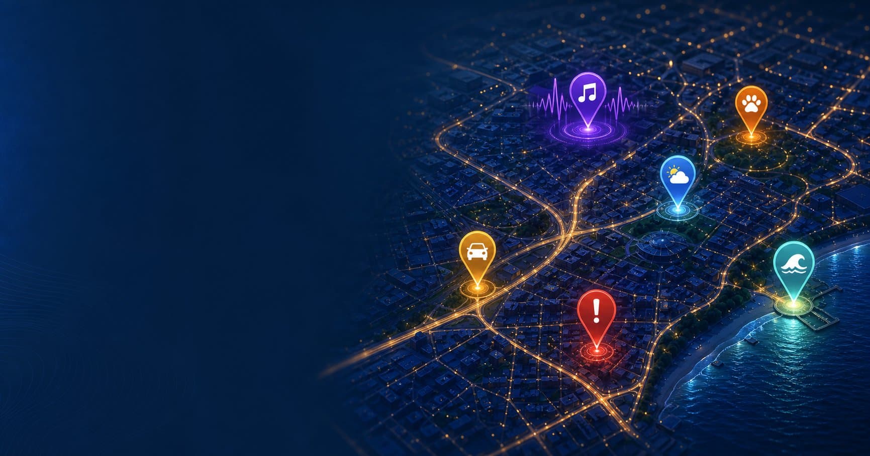 Segnalazioni geolocalizzate sulla mappa di Commety